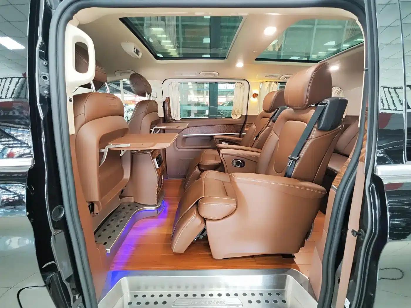 Mercedes-Benz V-Class 2018 V 260 L Premium Extended Edition (China VI Emission Standard) — миниатюра 8
