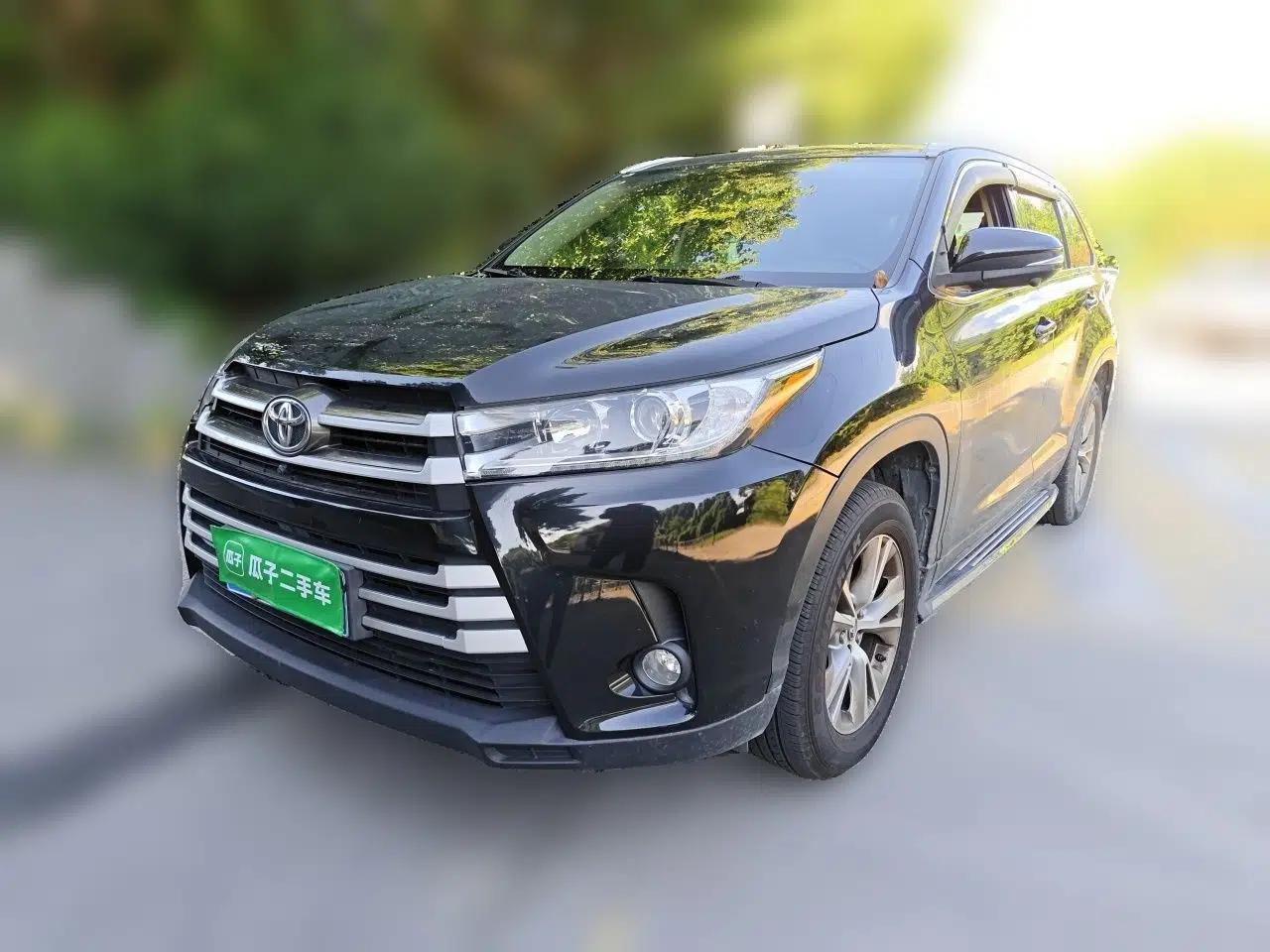 Toyota Highlander 2018 2.0T Two-Wheel Drive Elite Version 5 Seats China VI Standard — миниатюра 1