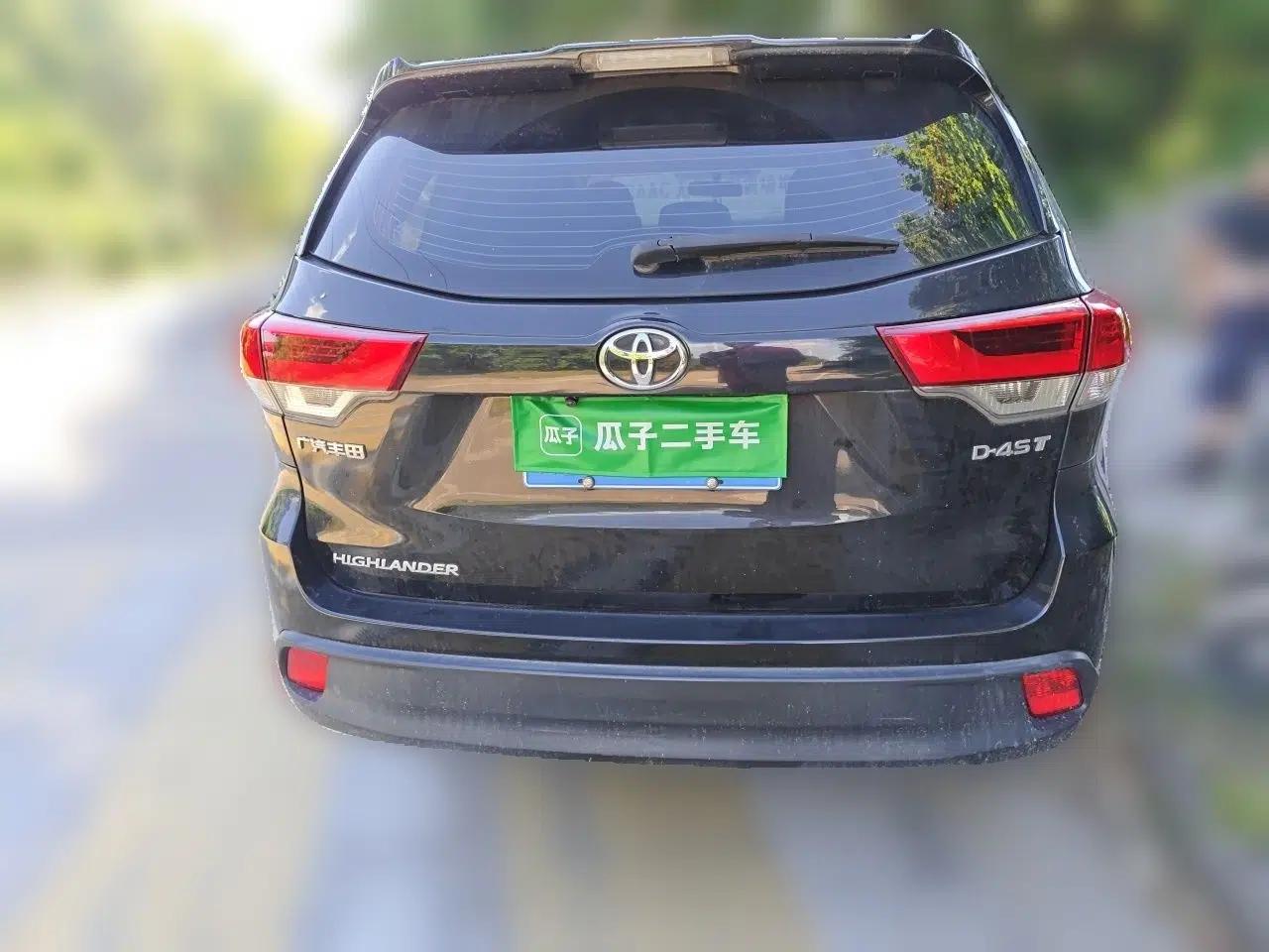 Toyota Highlander 2018 2.0T Two-Wheel Drive Elite Version 5 Seats China VI Standard — миниатюра 5