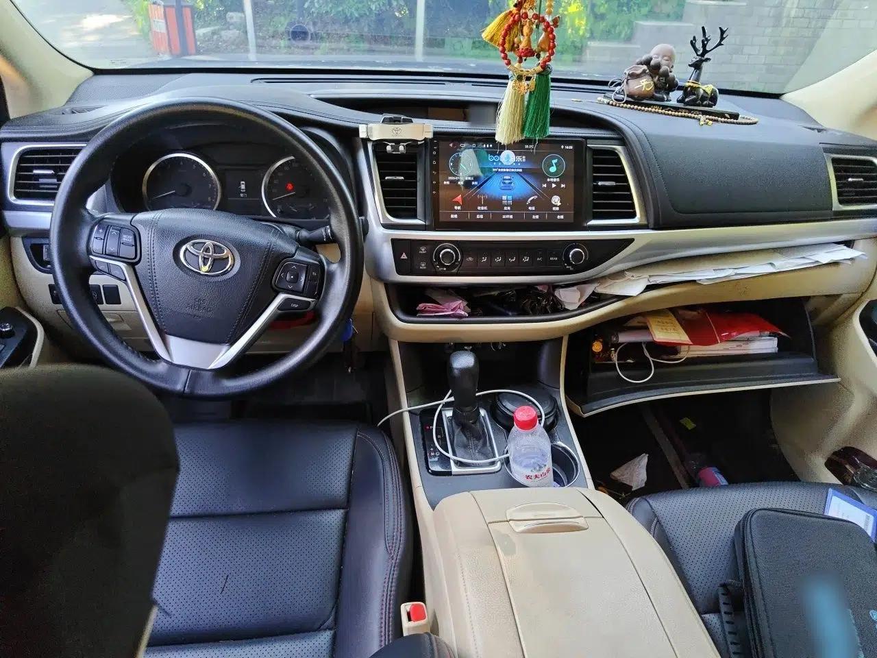 Toyota Highlander 2018 2.0T Two-Wheel Drive Elite Version 5 Seats China VI Standard — миниатюра 9