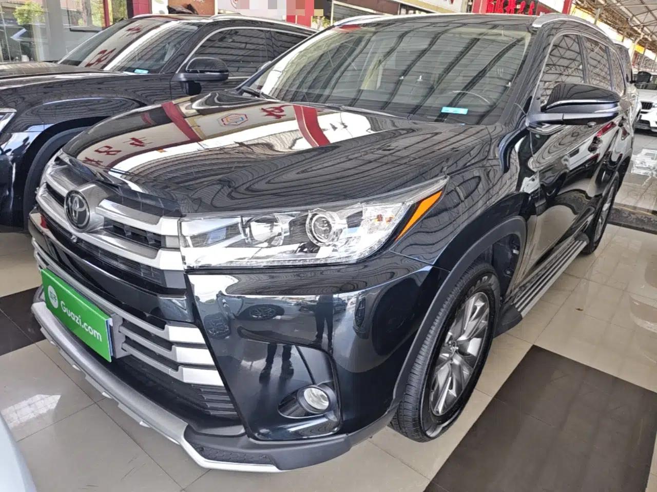 Toyota Highlander 2018 2.0T Two-Wheel Drive Elite Version 5 Seats China VI Standard — миниатюра 1