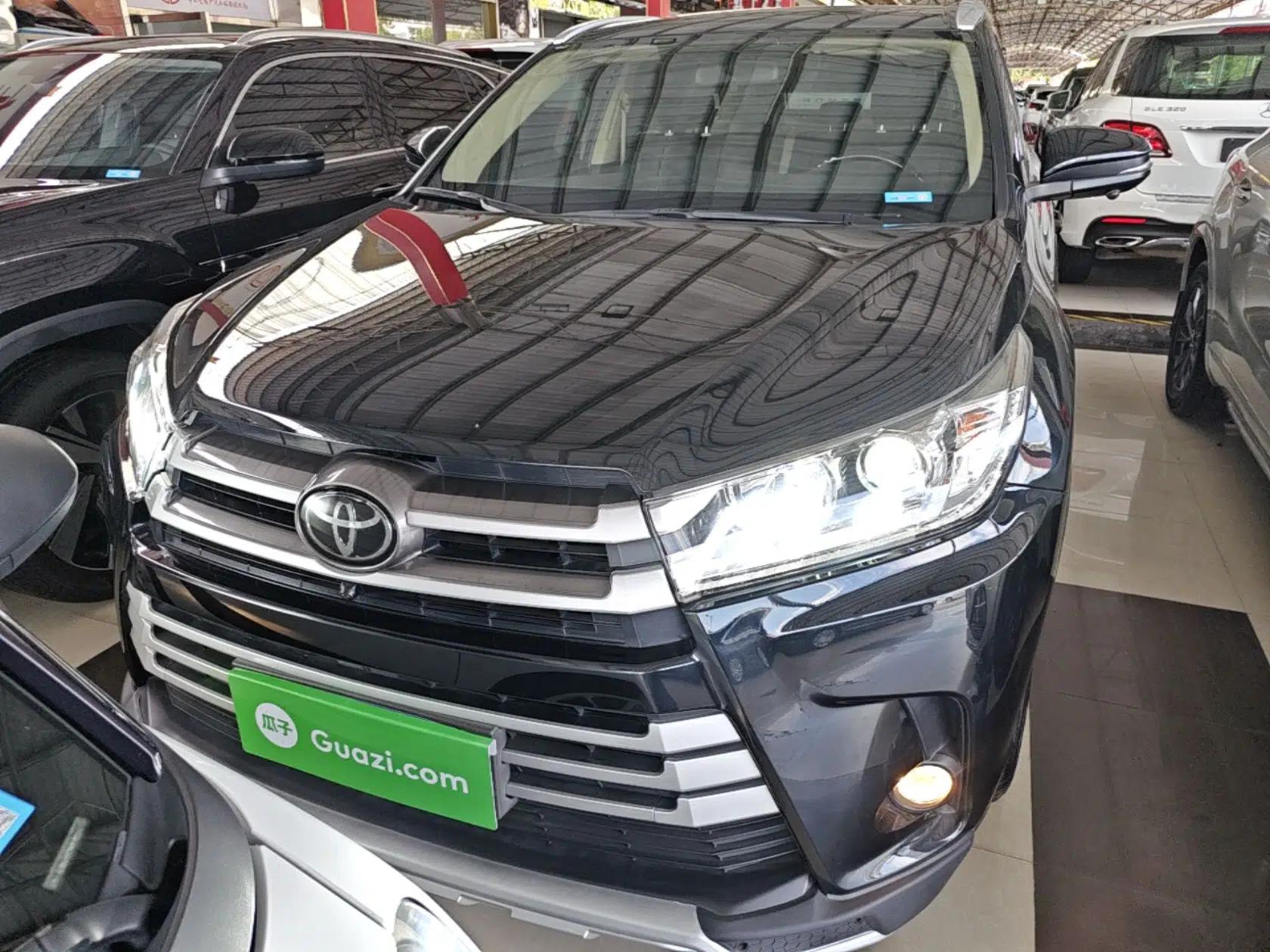 Toyota Highlander 2018 2.0T Two-Wheel Drive Elite Version 5 Seats China VI Standard — миниатюра 2