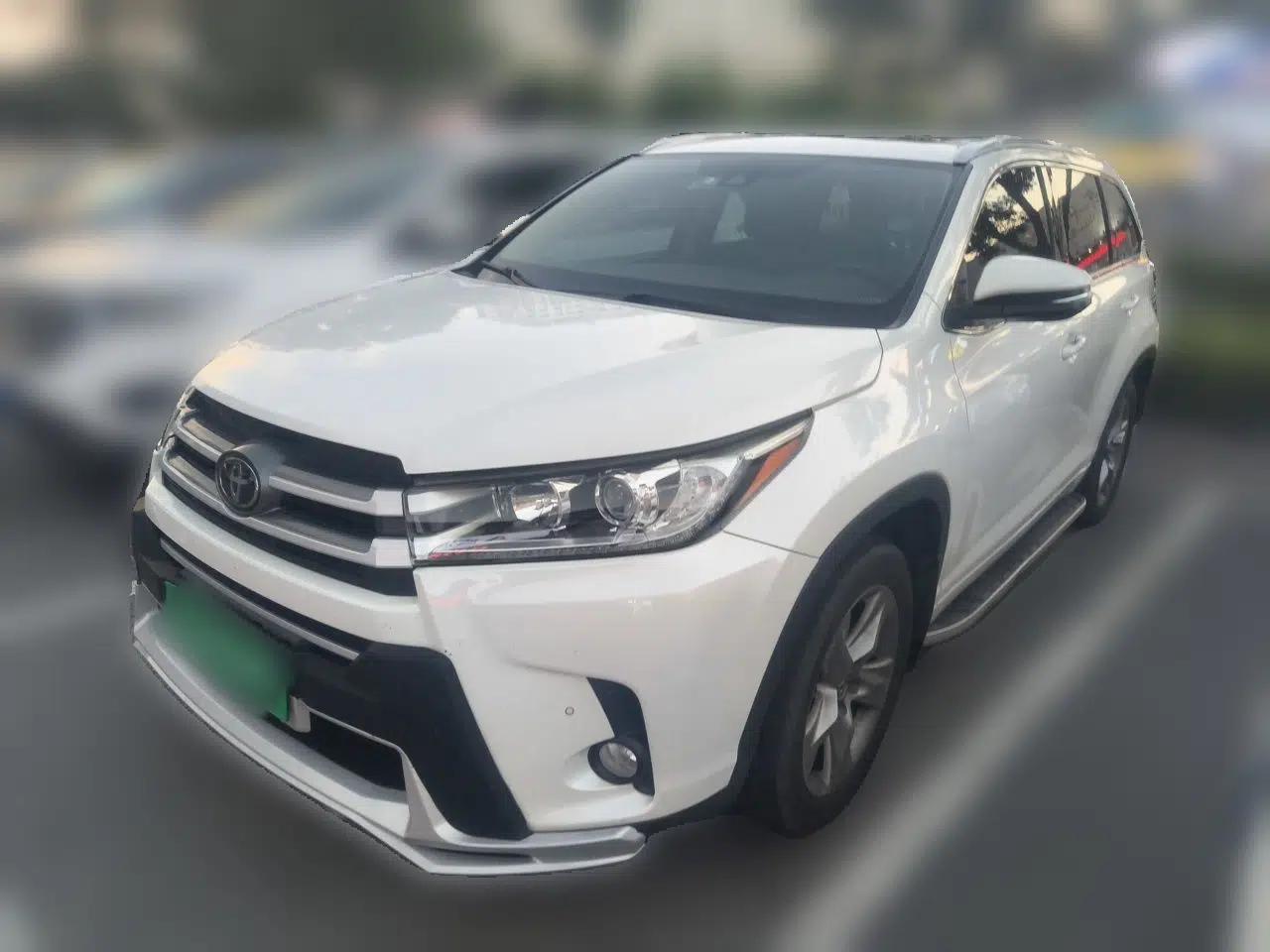 Toyota Highlander 2018 2.0T Four-Wheel Drive Luxury Edition 7 Seats China V Emission Standard — миниатюра 1