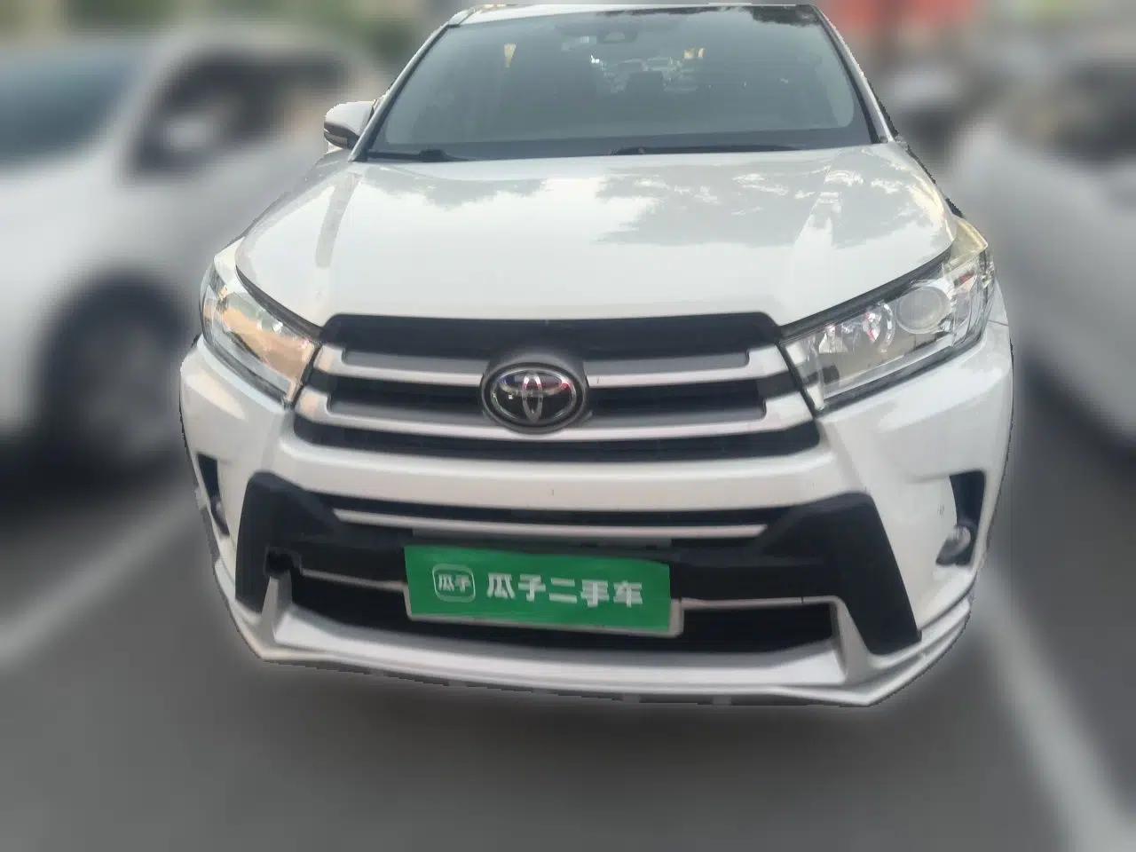 Toyota Highlander 2018 2.0T Four-Wheel Drive Luxury Edition 7 Seats China V Emission Standard — миниатюра 2