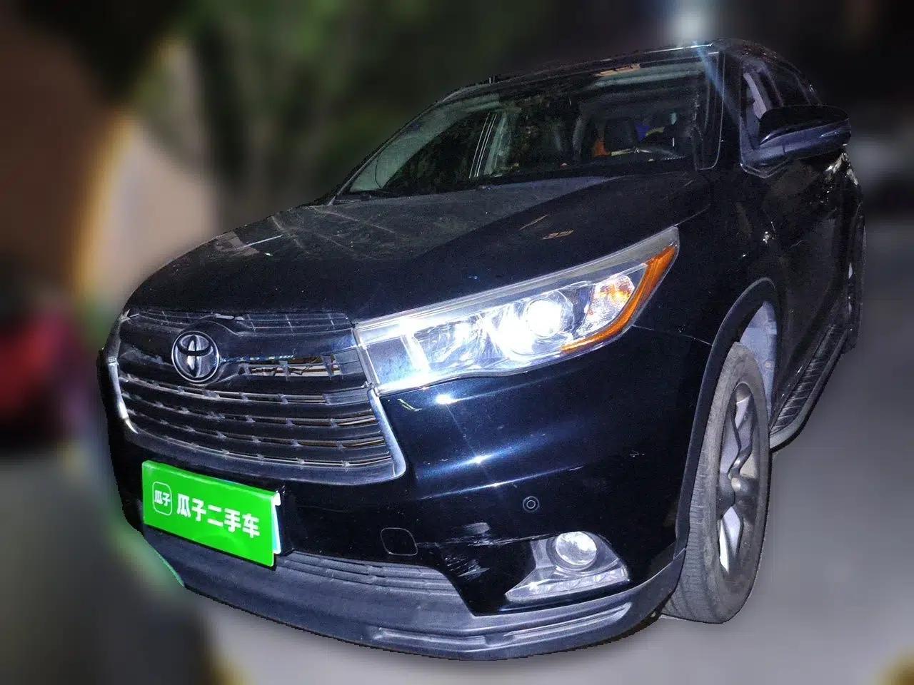 Toyota Highlander 2015 2.0T Four-Wheel Drive Luxury Edition 7-Seater — миниатюра 2