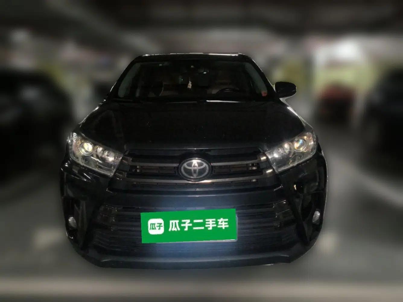 Toyota Highlander 2018 2.0T Four-Wheel Drive Knight Edition 7 Seats China VI Standard — миниатюра 2
