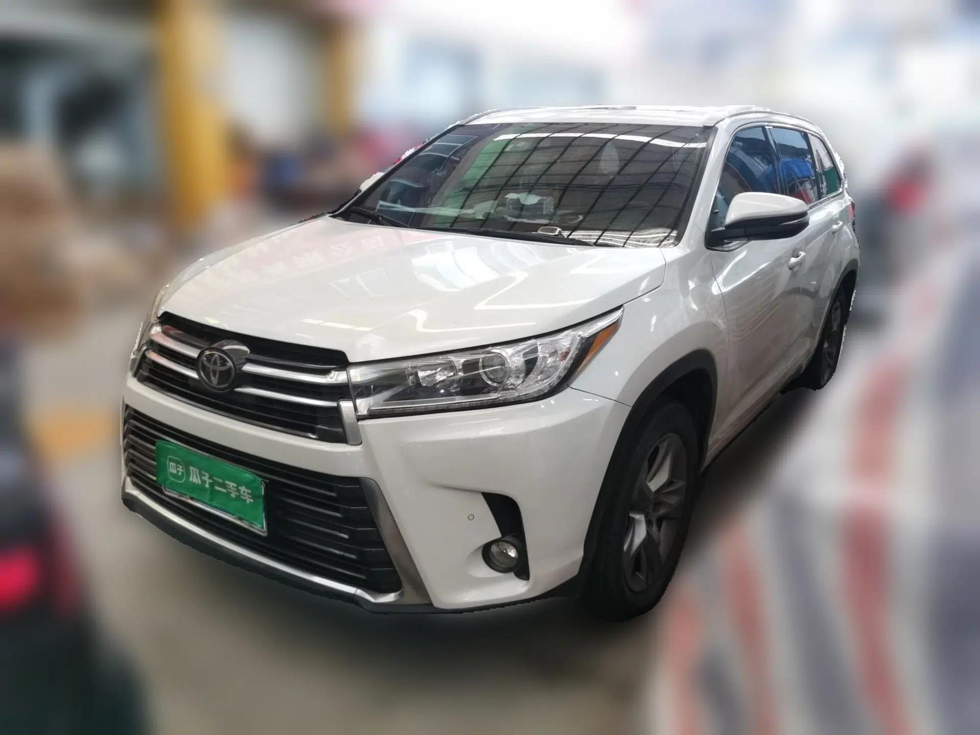 Toyota Highlander 2018 2.0T Four-Wheel Drive Prestige Version 7 Seats China VI Standard — миниатюра 1