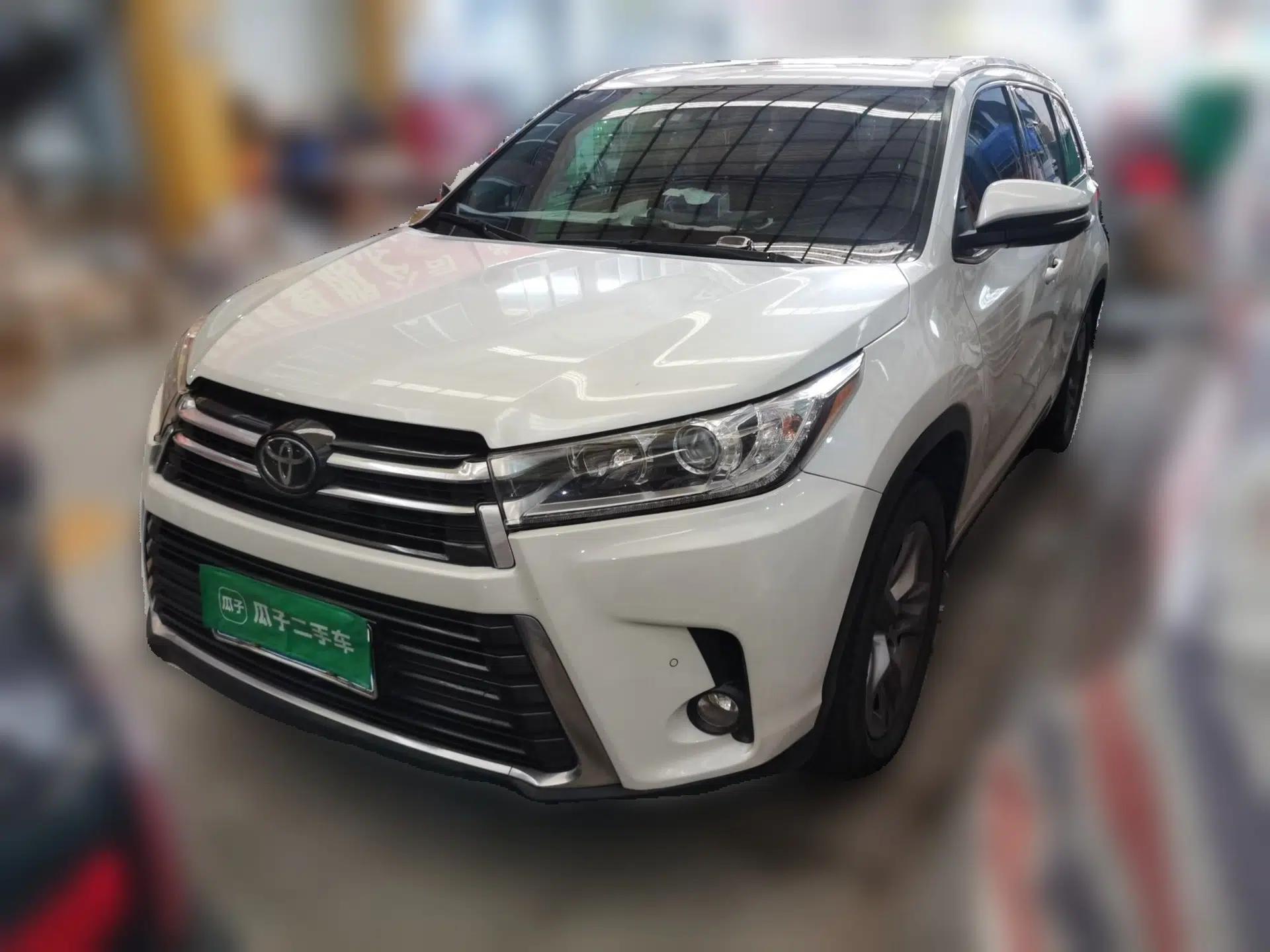 Toyota Highlander 2018 2.0T Four-Wheel Drive Prestige Version 7 Seats China VI Standard — миниатюра 2
