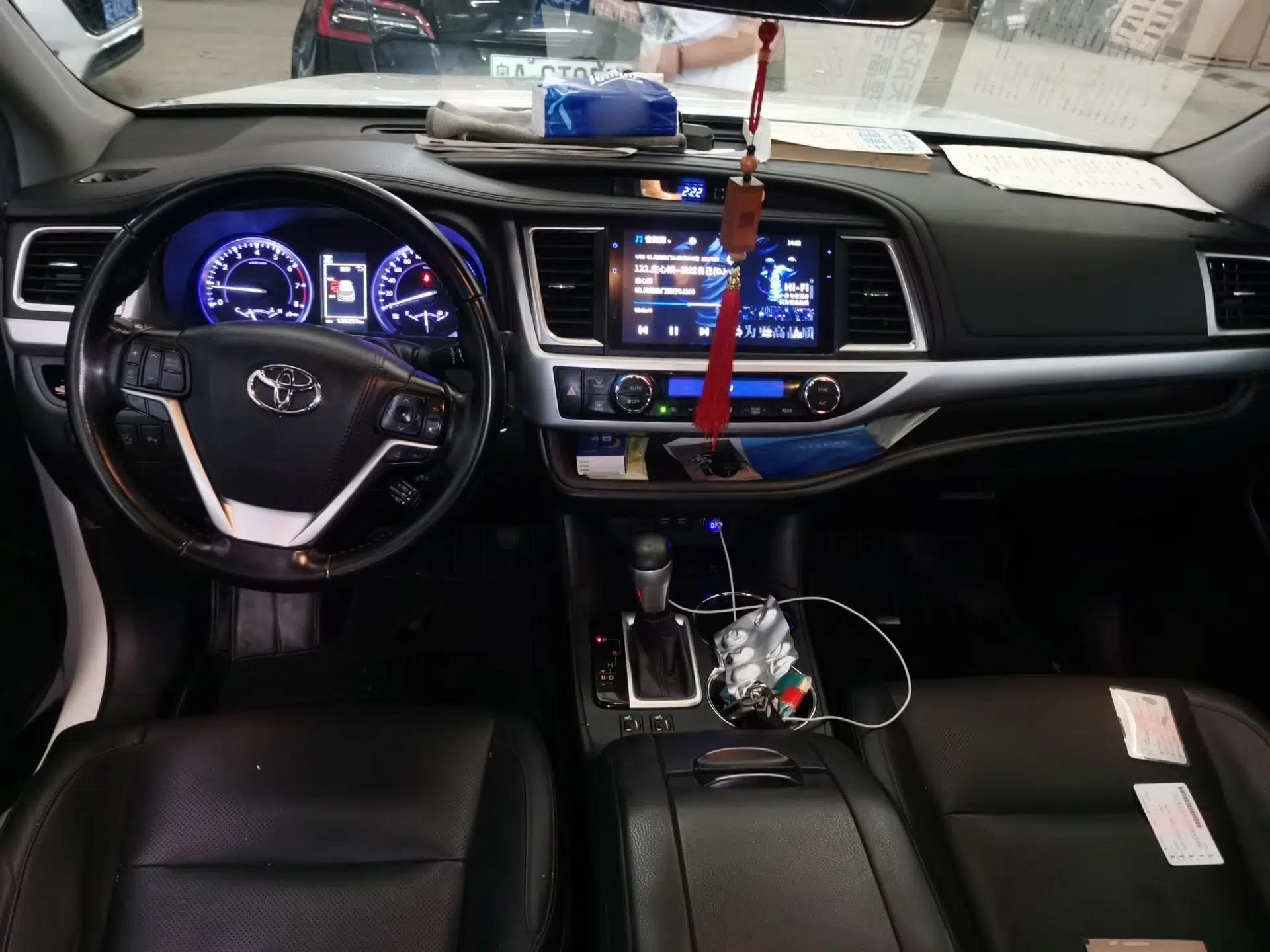 Toyota Highlander 2018 2.0T Four-Wheel Drive Prestige Version 7 Seats China VI Standard — миниатюра 9
