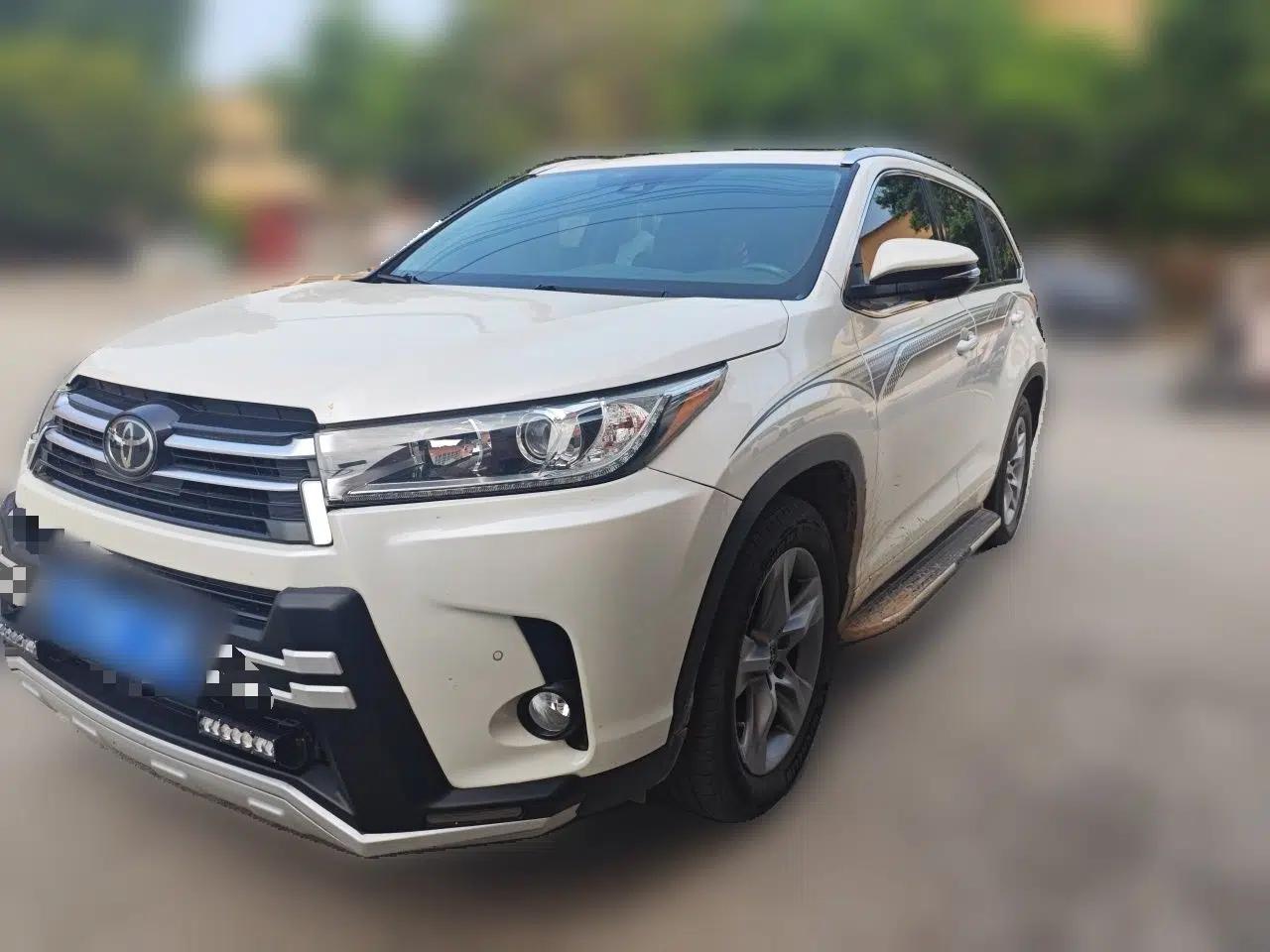 Toyota Highlander 2018 2.0T Four-Wheel Drive Prestige Version 7 Seats China VI Standard — миниатюра 1