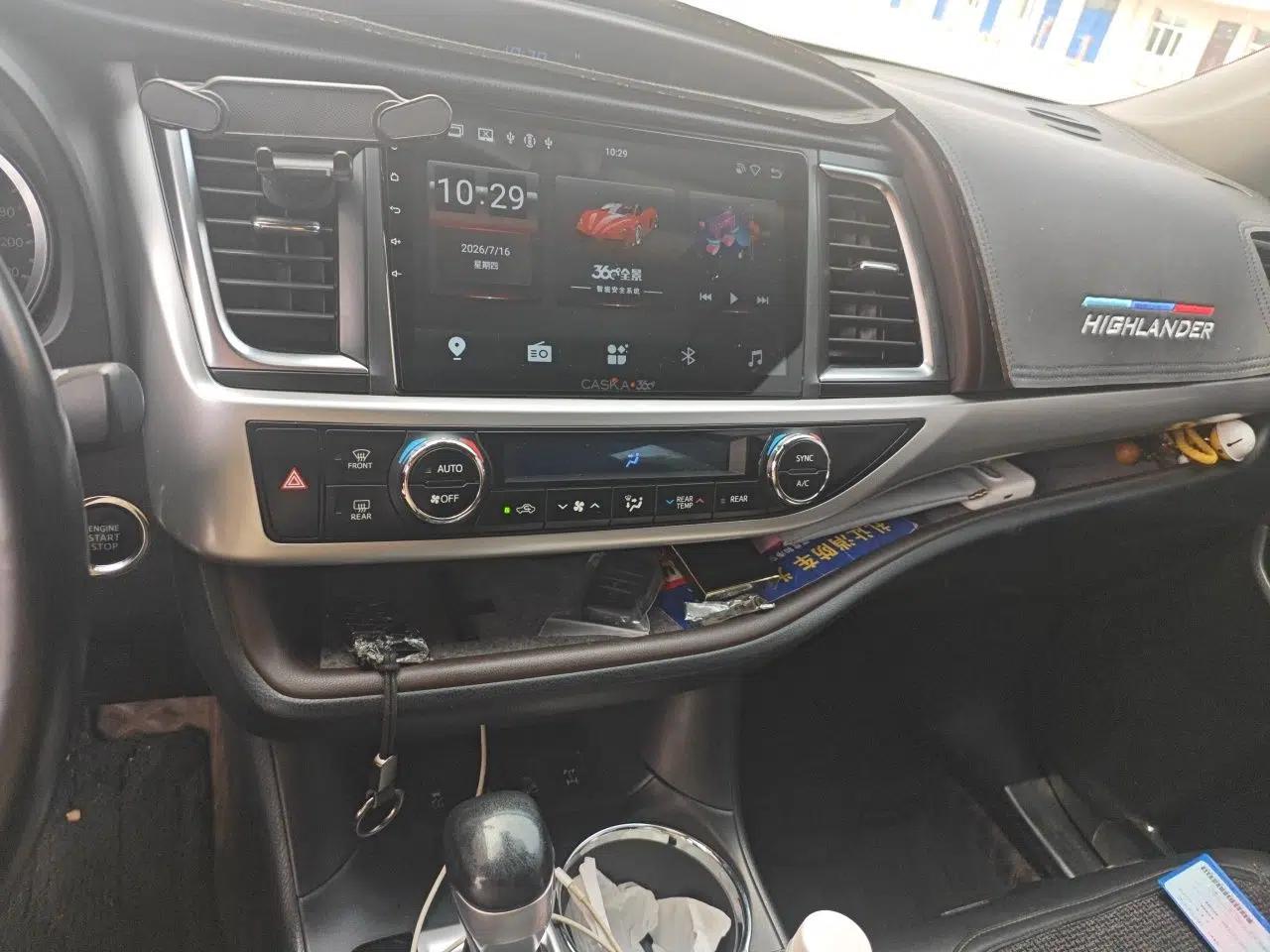 Toyota Highlander 2018 2.0T Four-Wheel Drive Prestige Version 7 Seats China VI Standard — миниатюра 13