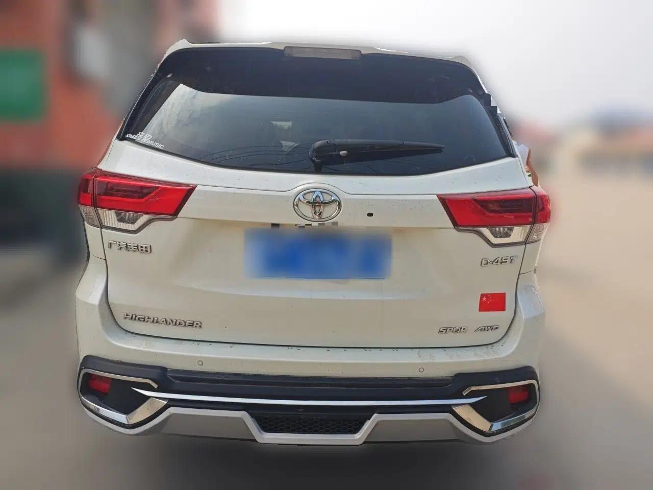 Toyota Highlander 2018 2.0T Four-Wheel Drive Prestige Version 7 Seats China VI Standard — миниатюра 5