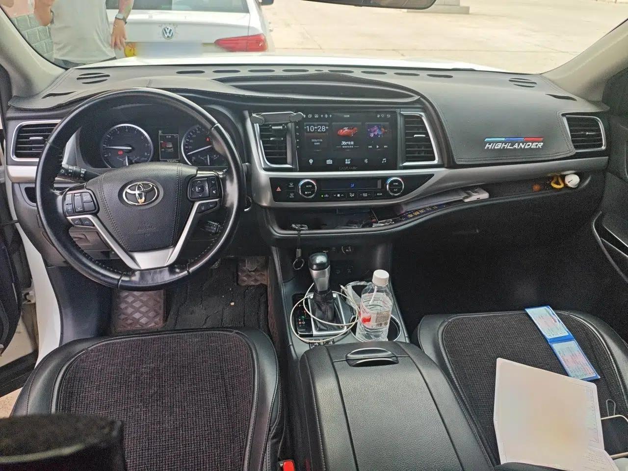 Toyota Highlander 2018 2.0T Four-Wheel Drive Prestige Version 7 Seats China VI Standard — миниатюра 9