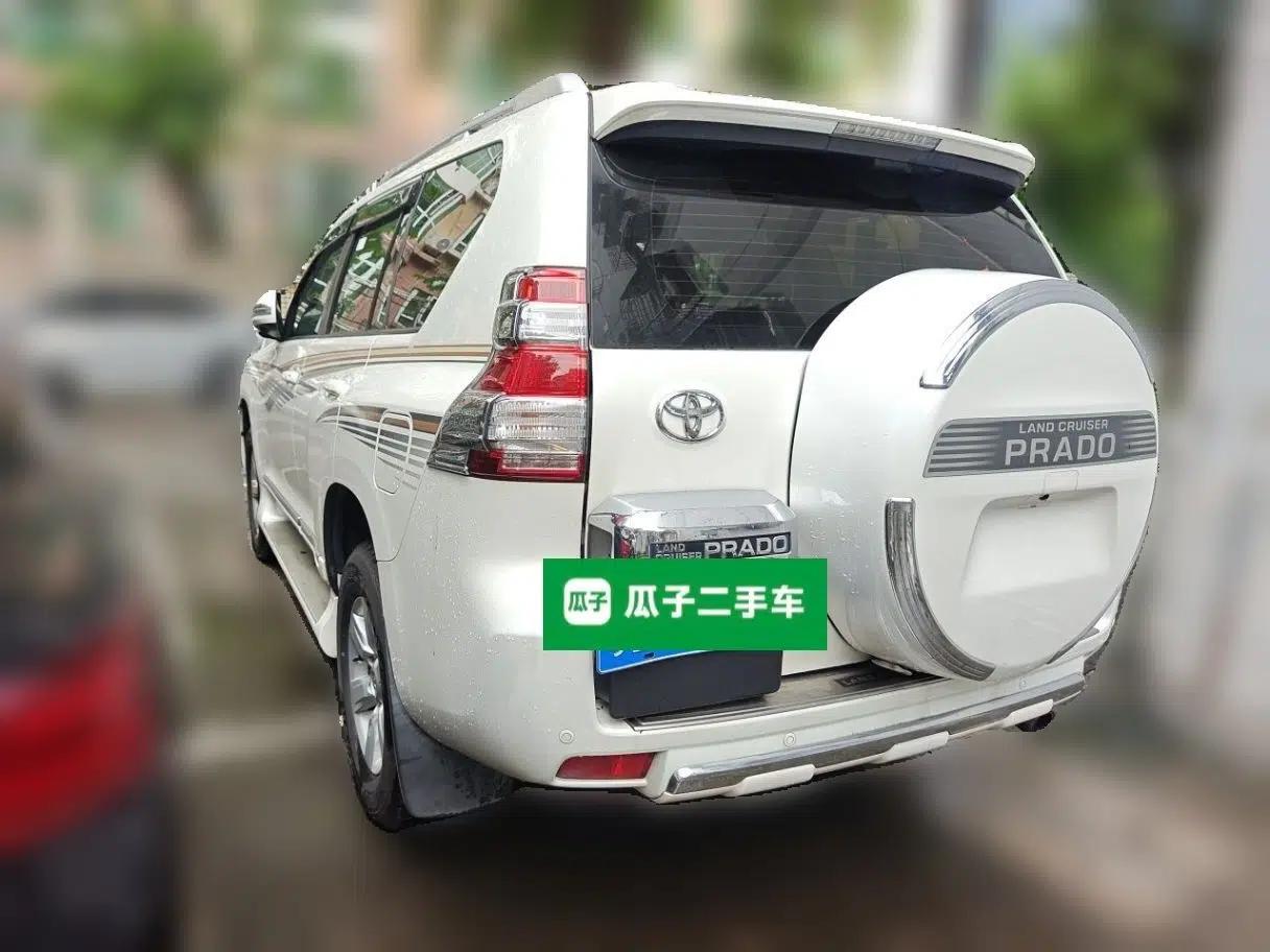 Toyota Prado 2015, 2.7L gasoline, 7-seater parallel import (9 airbags with refrigerator) — миниатюра 4