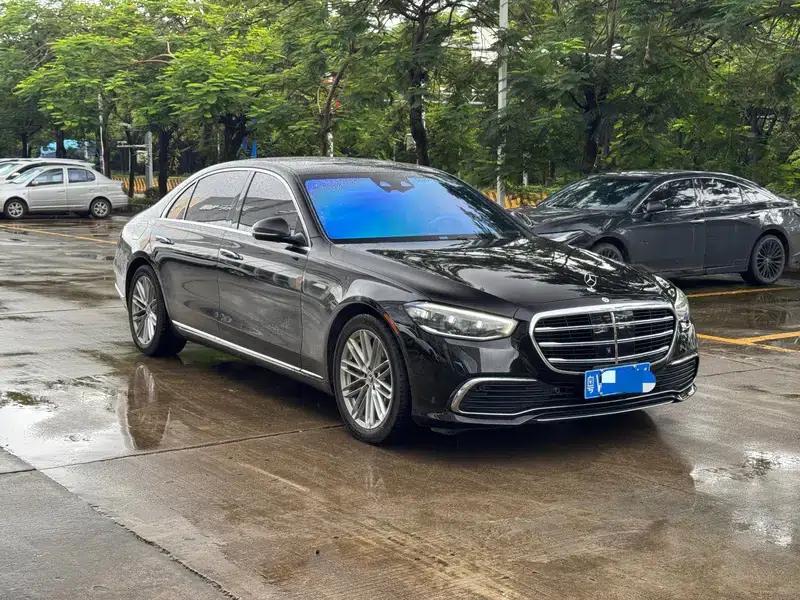 2022 Mercedes-Benz S-Class 4.0T Automatic 4WD 5-seater (Parallel Import) — миниатюра 3