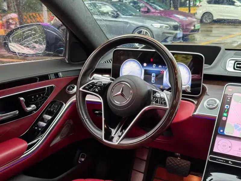 2022 Mercedes-Benz S-Class 4.0T Automatic 4WD 5-seater (Parallel Import) — миниатюра 10