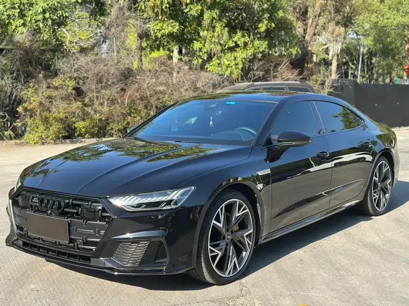 Audi A7L 2023 45 TFSI quattro S-line Black Knight Edition — миниатюра 1