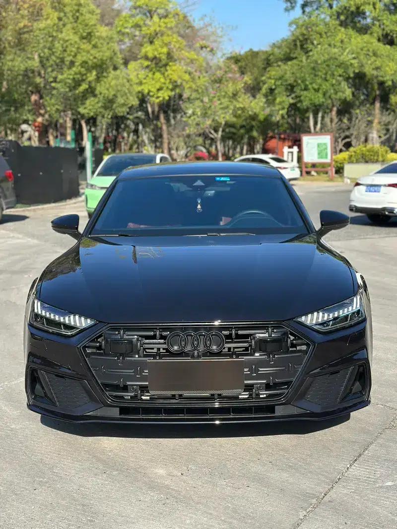 Audi A7L 2023 45 TFSI quattro S-line Black Knight Edition — миниатюра 2