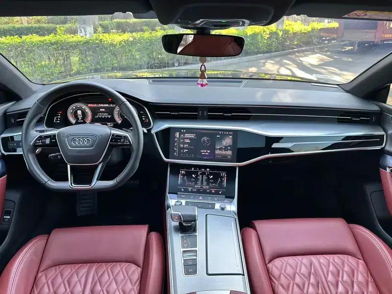 Audi A7L 2023 45 TFSI quattro S-line Black Knight Edition — миниатюра 7