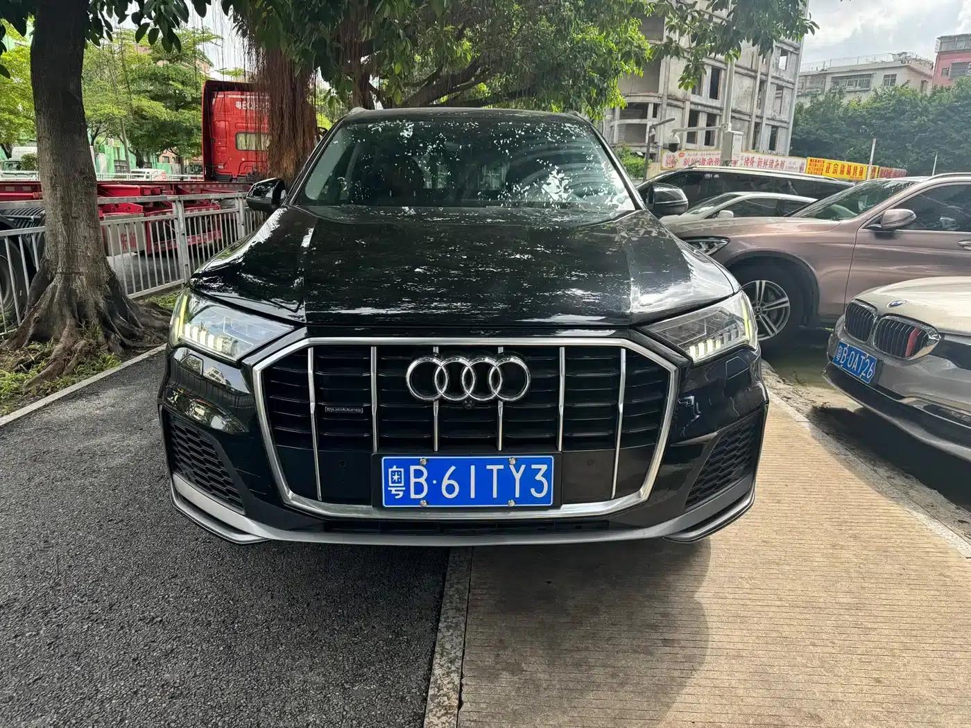 Audi Q7 2020 55 TFSI quattro Black Knight Edition — миниатюра 2