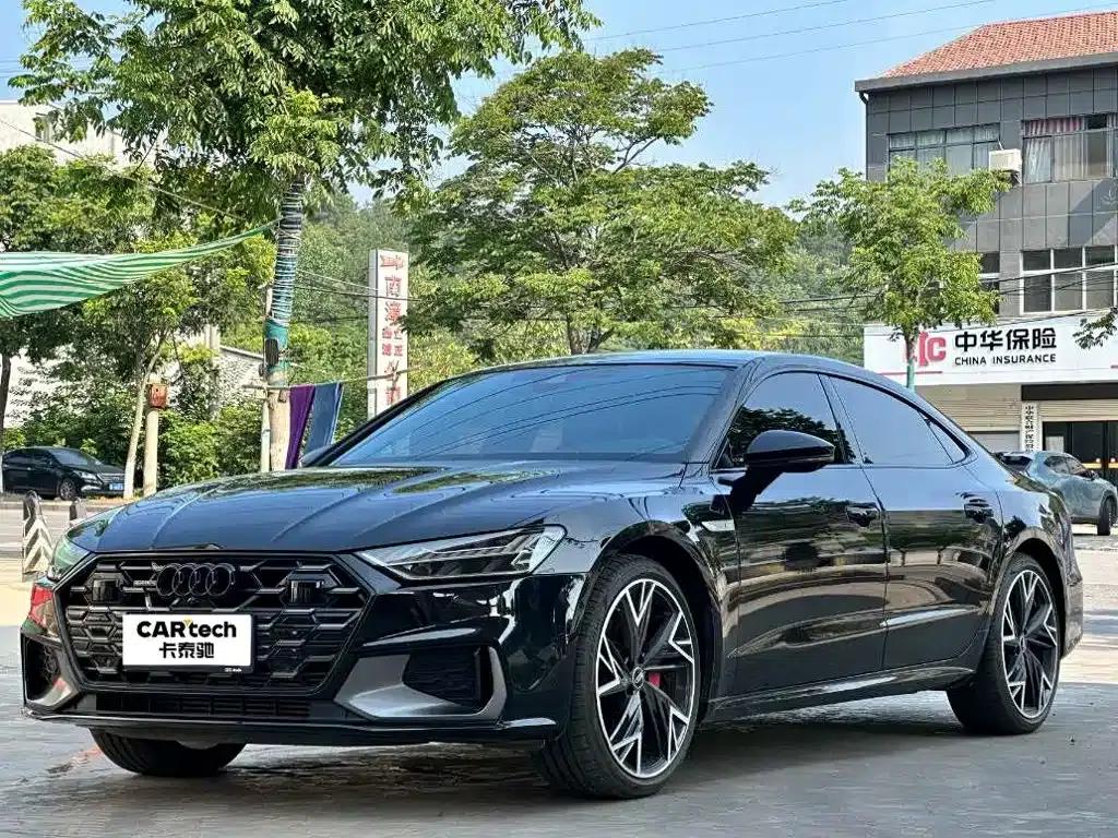 2024 Audi A7L 45 TFSI quattro Black Edition — миниатюра 1