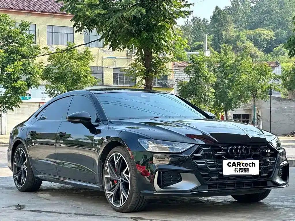 2024 Audi A7L 45 TFSI quattro Black Edition — миниатюра 3