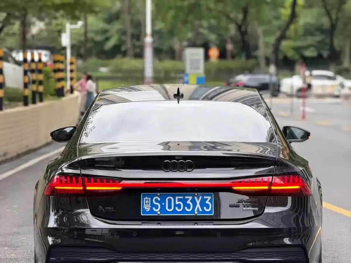 Audi A7L 2023 55 TFSI quattro S-line Black Knight Edition — миниатюра 4
