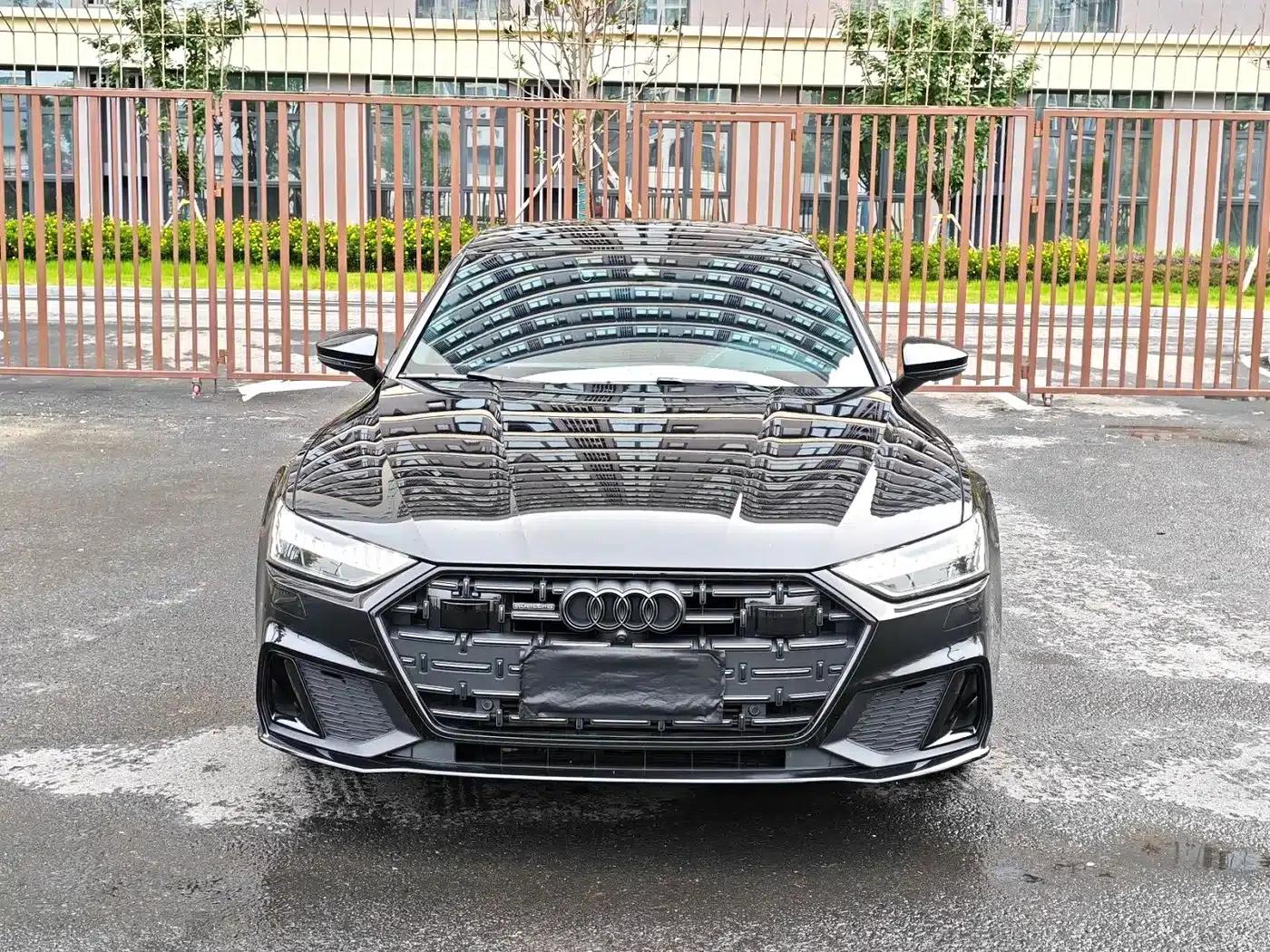 Audi A7L 2023 45 TFSI quattro S-line Black Knight Edition — миниатюра 2