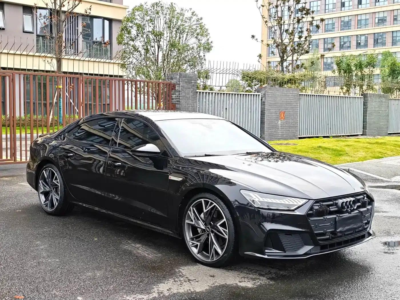 Audi A7L 2023 45 TFSI quattro S-line Black Knight Edition — миниатюра 3