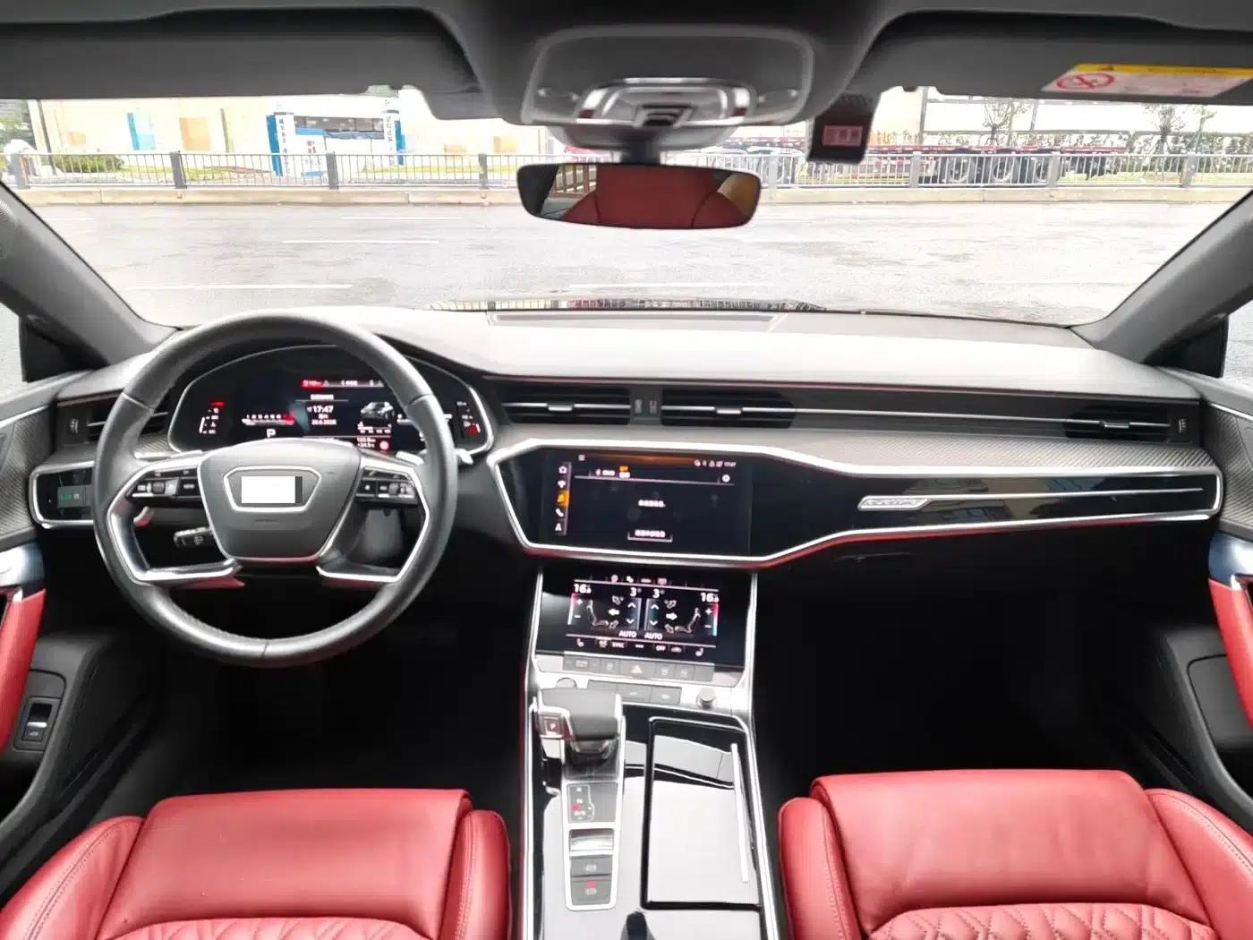 Audi A7L 2023 45 TFSI quattro S-line Black Knight Edition — миниатюра 4