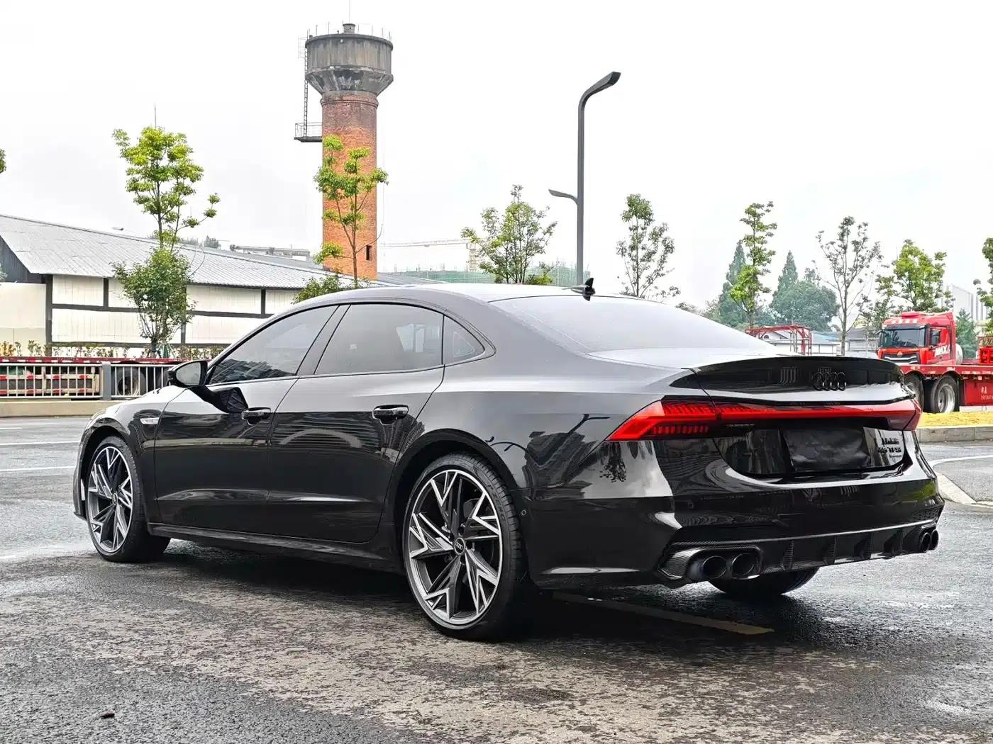 Audi A7L 2023 45 TFSI quattro S-line Black Knight Edition — миниатюра 7