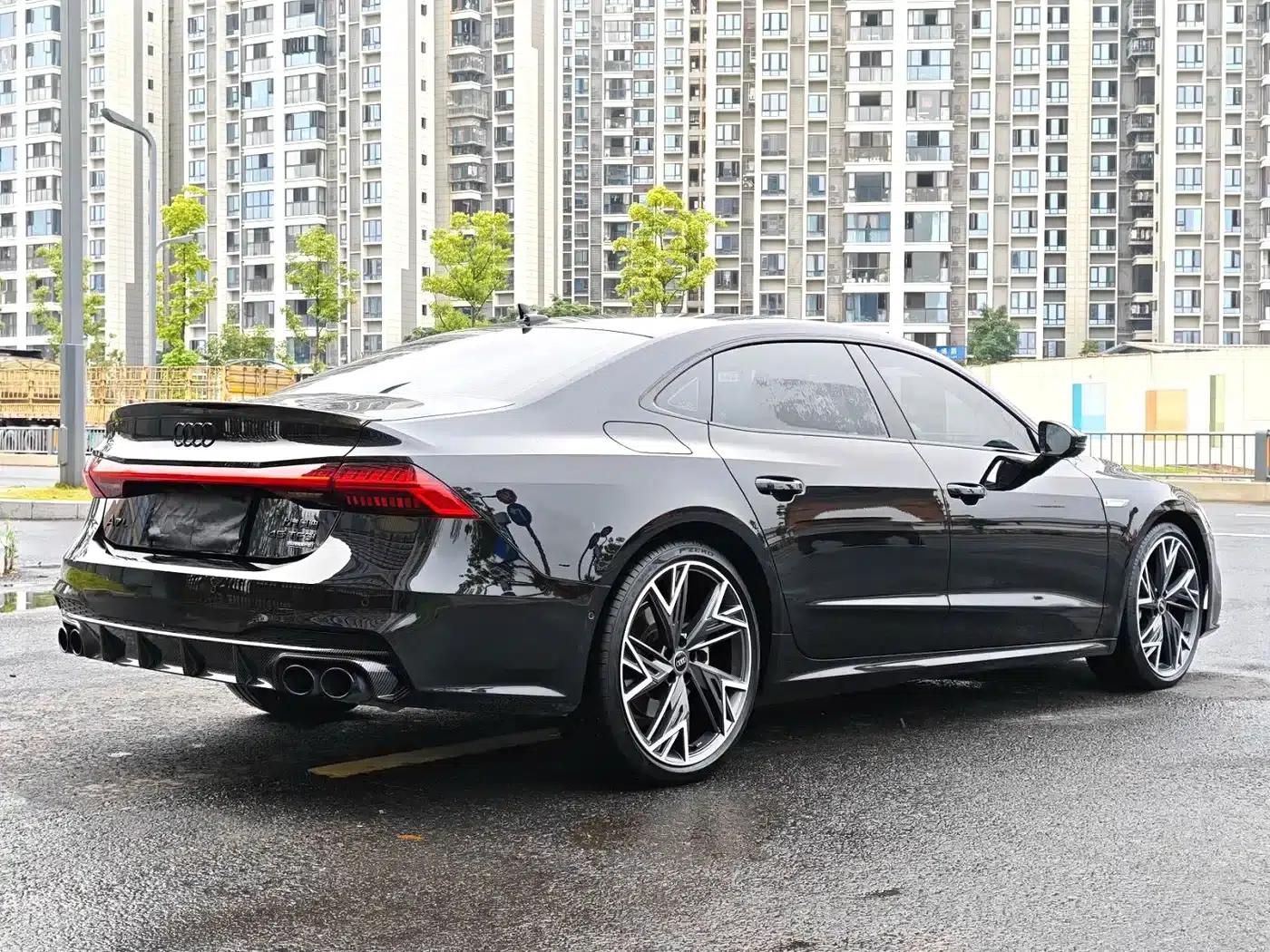 Audi A7L 2023 45 TFSI quattro S-line Black Knight Edition — миниатюра 8