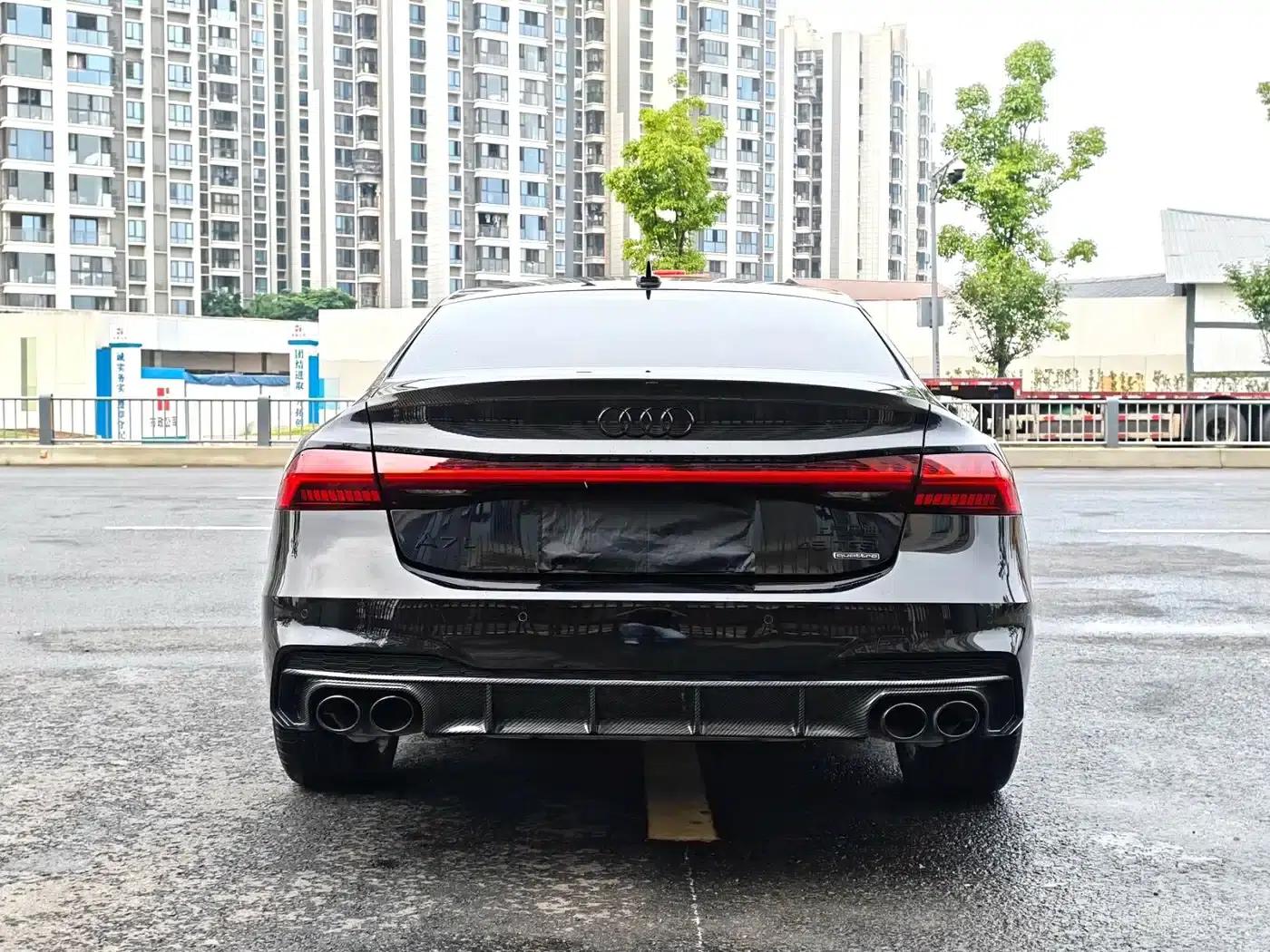 Audi A7L 2023 45 TFSI quattro S-line Black Knight Edition — миниатюра 9
