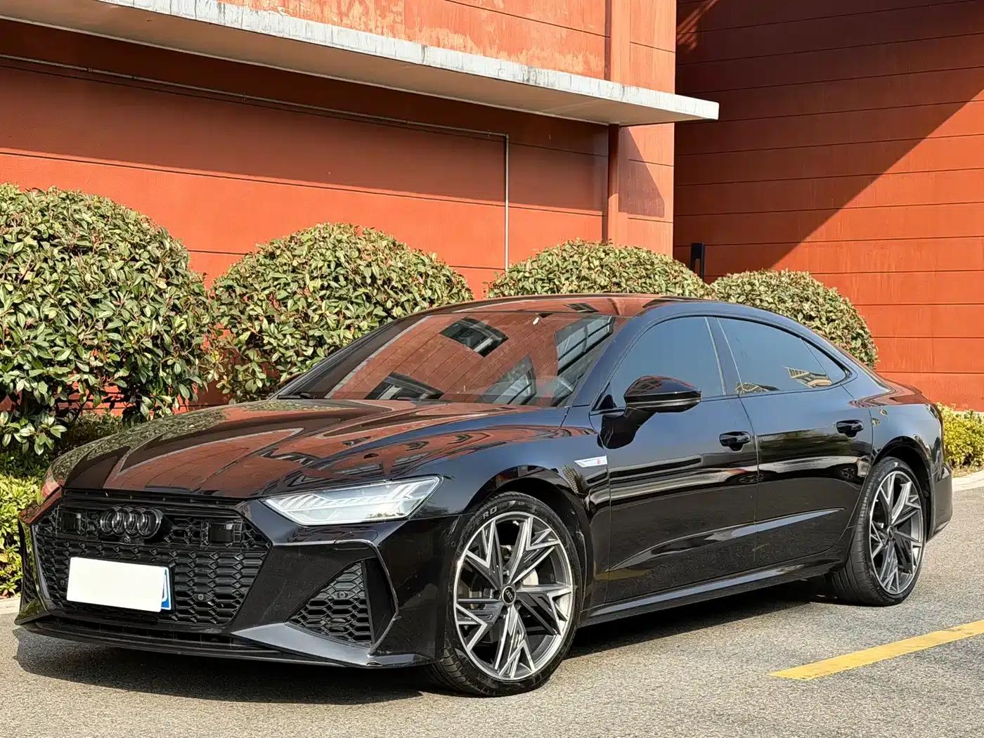 Audi A7L 2024 45 TFSI quattro S-line Black Knight Edition — миниатюра 1