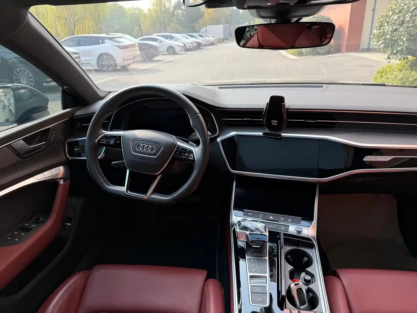 Audi A7L 2024 45 TFSI quattro S-line Black Knight Edition — миниатюра 16