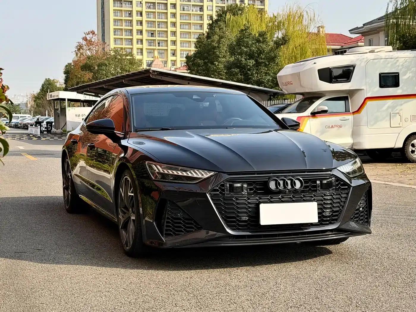 Audi A7L 2024 45 TFSI quattro S-line Black Knight Edition — миниатюра 3