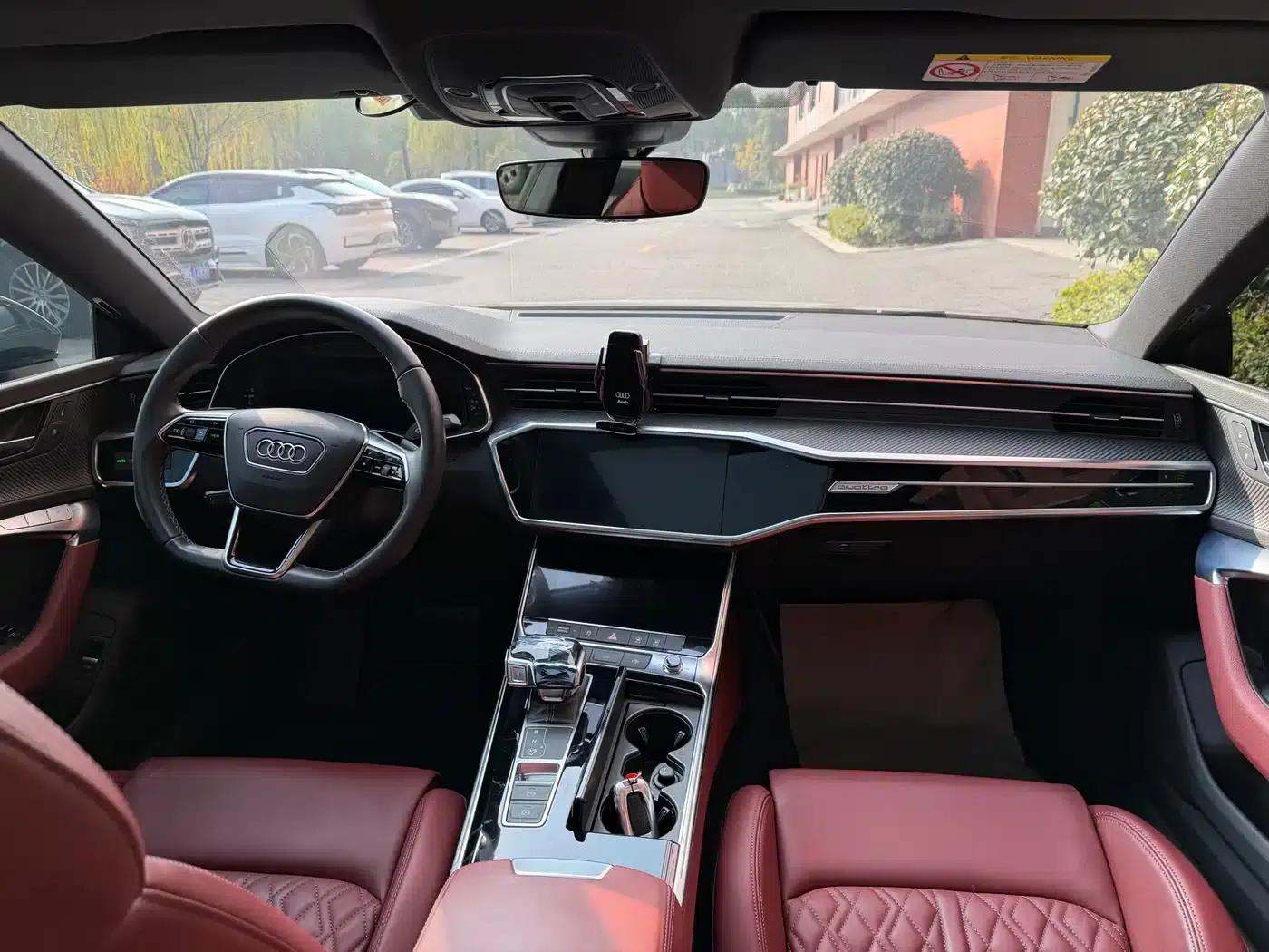 Audi A7L 2024 45 TFSI quattro S-line Black Knight Edition — миниатюра 5