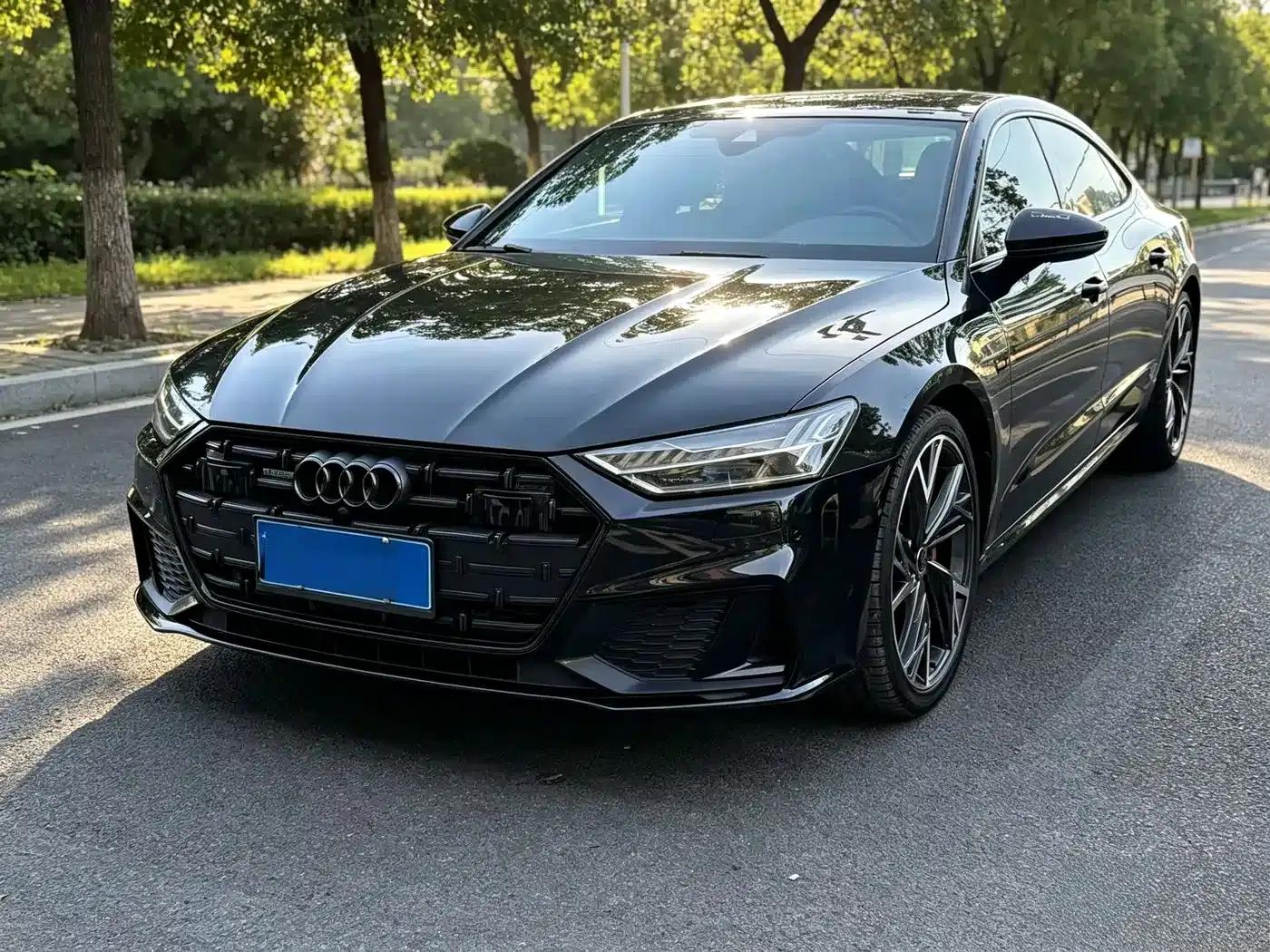 Audi A7L 2023 45 TFSI quattro S-line Black Knight Edition — миниатюра 1