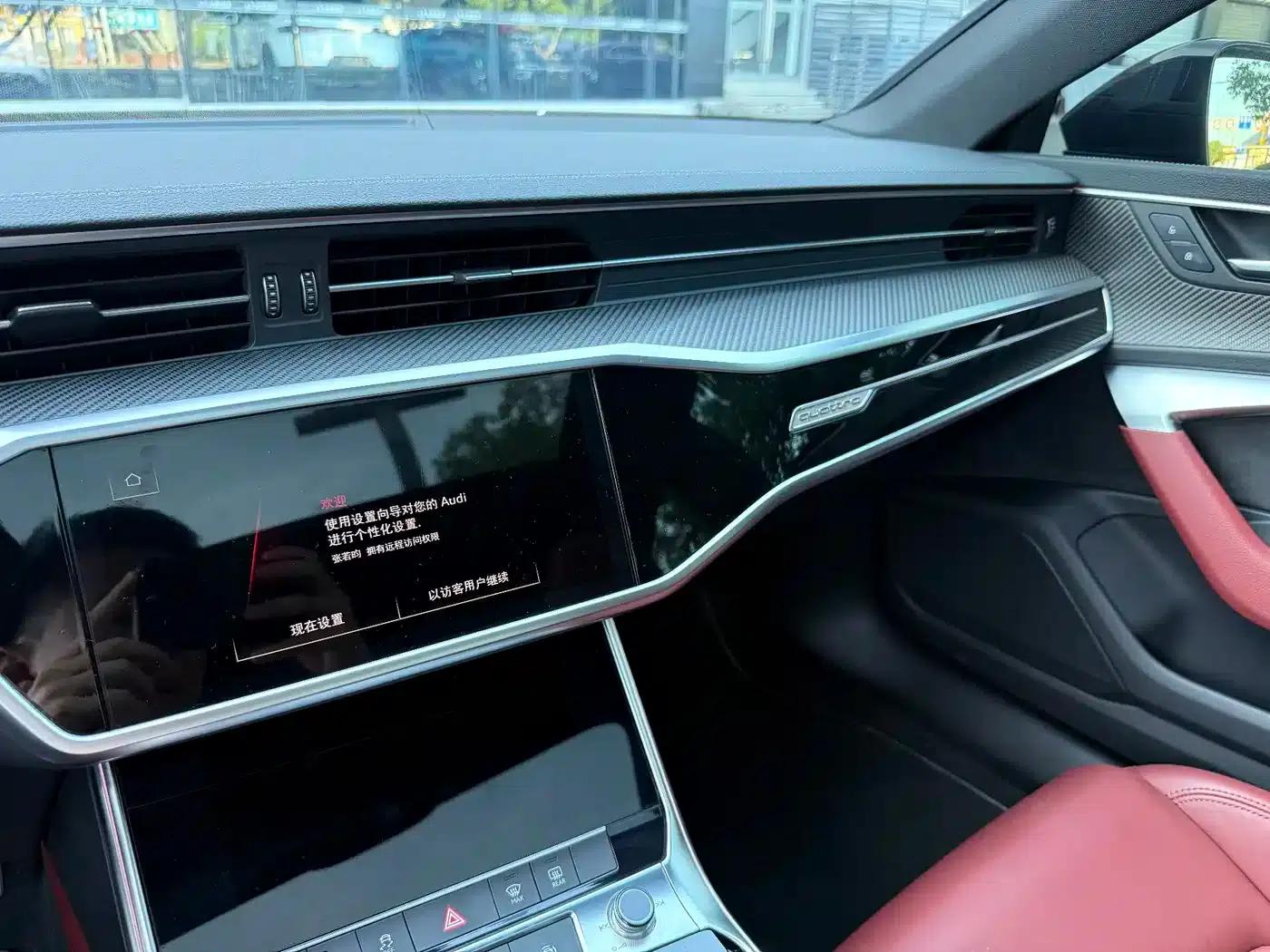 Audi A7L 2023 45 TFSI quattro S-line Black Knight Edition — миниатюра 17