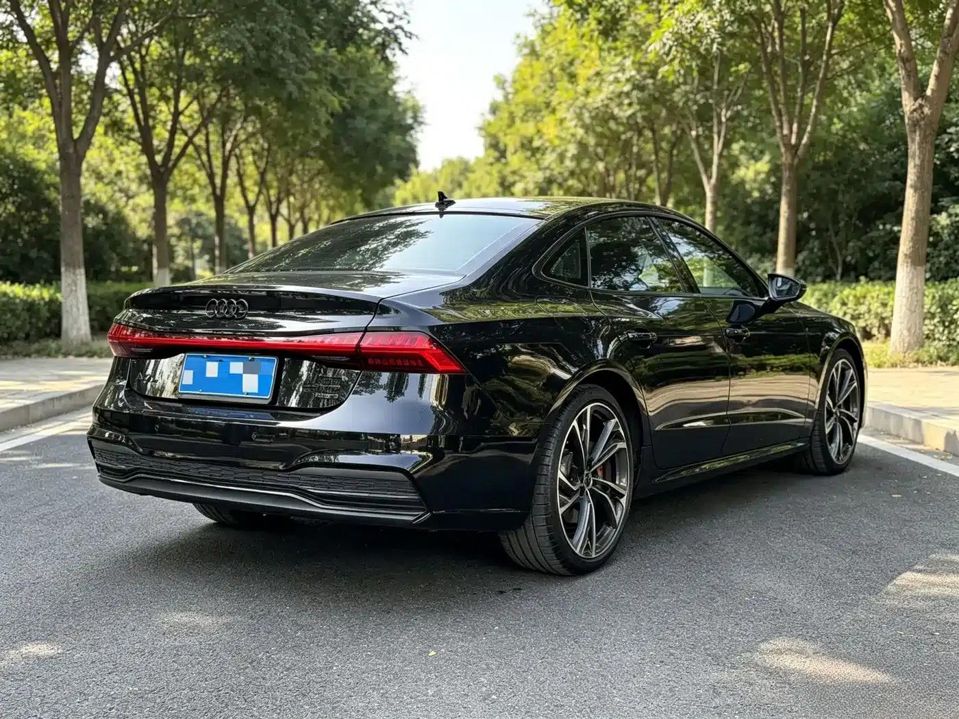 Audi A7L 2023 45 TFSI quattro S-line Black Knight Edition — миниатюра 19