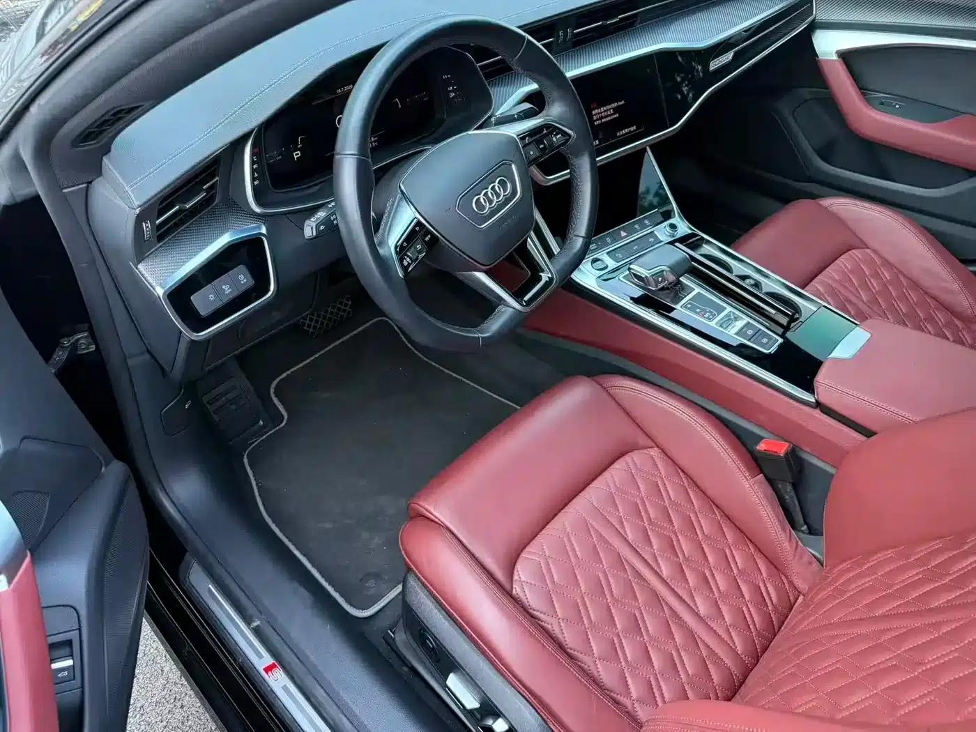 Audi A7L 2023 45 TFSI quattro S-line Black Knight Edition — миниатюра 4