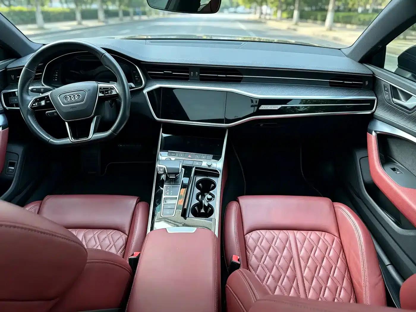 Audi A7L 2023 45 TFSI quattro S-line Black Knight Edition — миниатюра 5