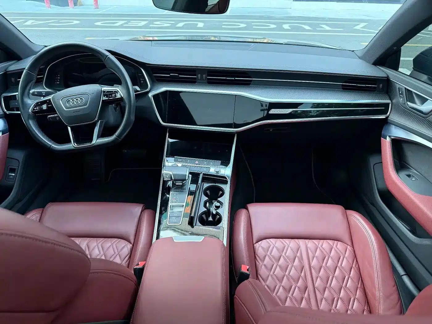 Audi A7L 2023 45 TFSI quattro S-line Black Knight Edition — миниатюра 6