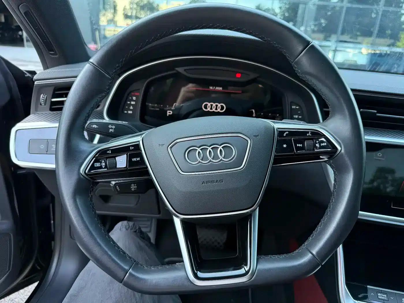 Audi A7L 2023 45 TFSI quattro S-line Black Knight Edition — миниатюра 7
