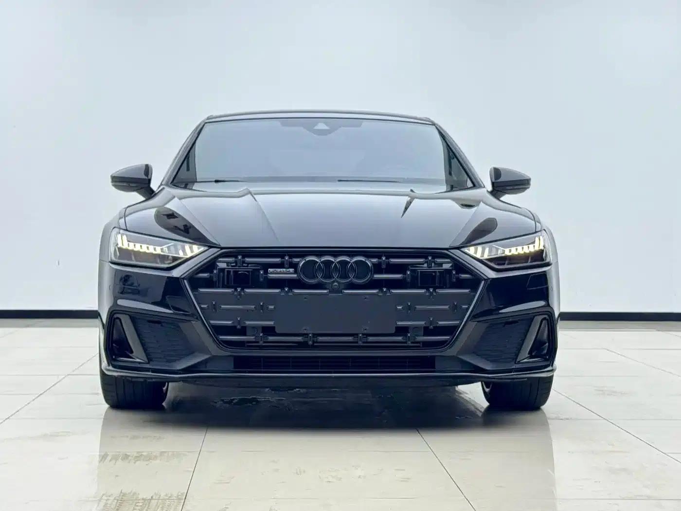 Audi A7L 2023 45 TFSI quattro S-line Black Knight Edition — миниатюра 2