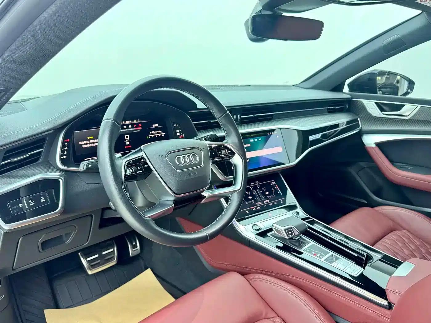 Audi A7L 2023 45 TFSI quattro S-line Black Knight Edition — миниатюра 11