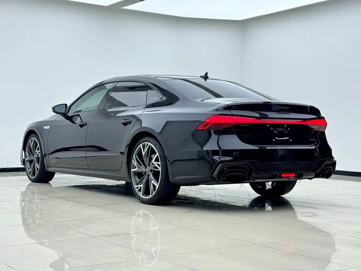 Audi A7L 2023 45 TFSI quattro S-line Black Knight Edition — миниатюра 13