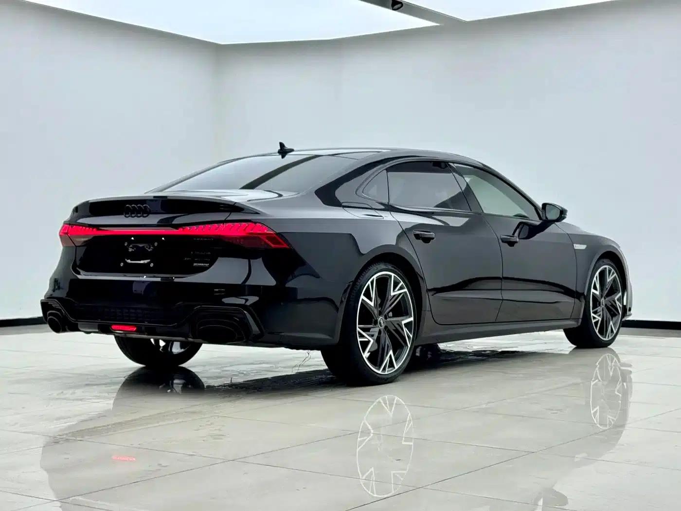 Audi A7L 2023 45 TFSI quattro S-line Black Knight Edition — миниатюра 14