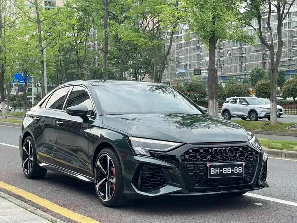 2022 Audi A3 A3L Limousine 35 TFSI RS Package (Sports Edition) — миниатюра 2
