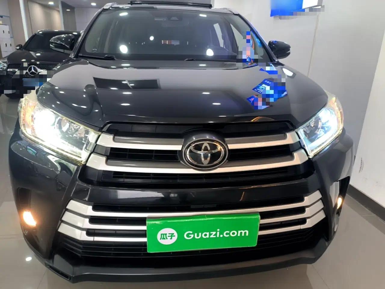 Toyota Highlander 2018 2.0T Four-Wheel Drive Luxury Edition 7 Seats China V Emission Standard — миниатюра 2